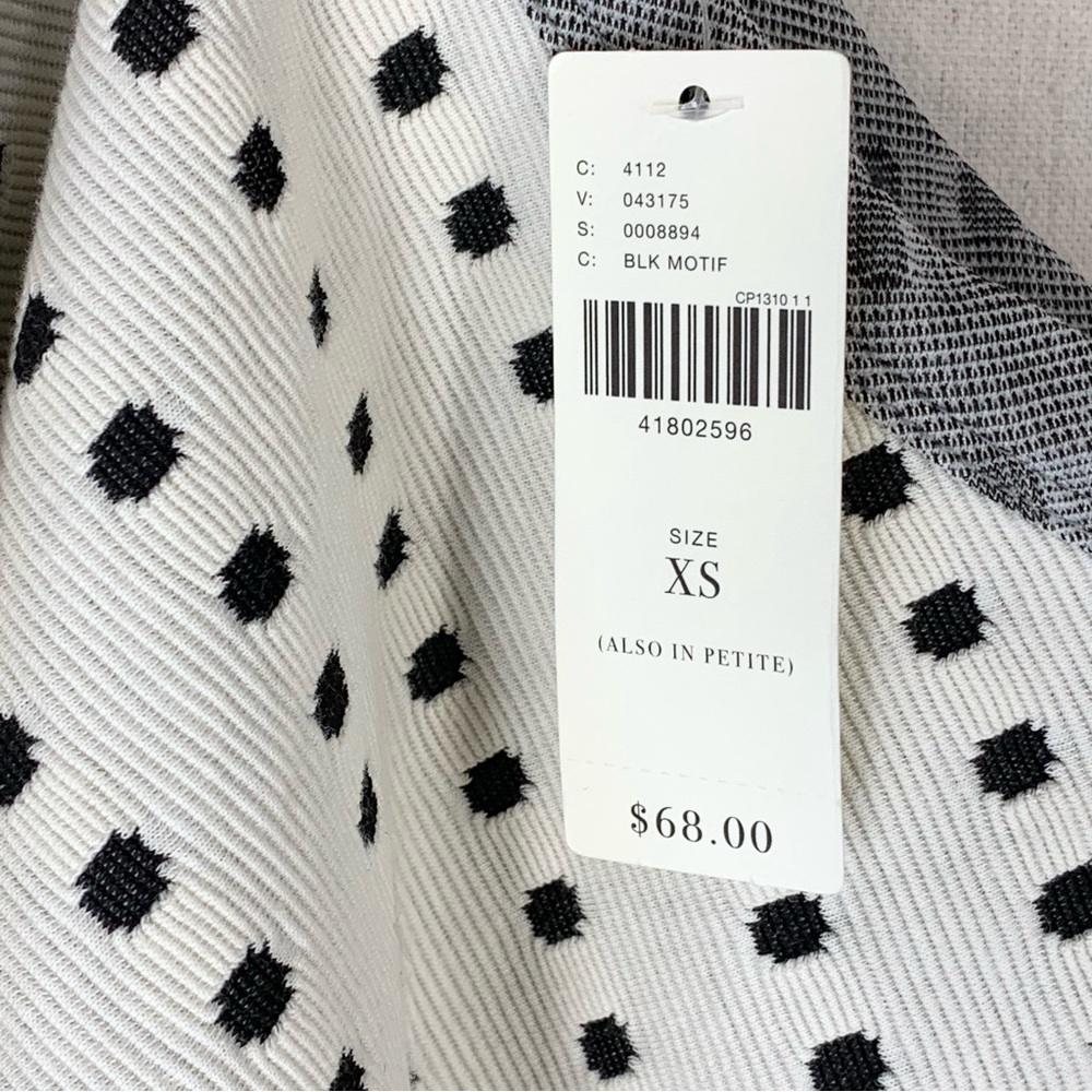 Anthropologie~Postmark~Jemma‎ Swing Halter Top/Tank - Polka Dot~Sz XS - Picture 6 of 11